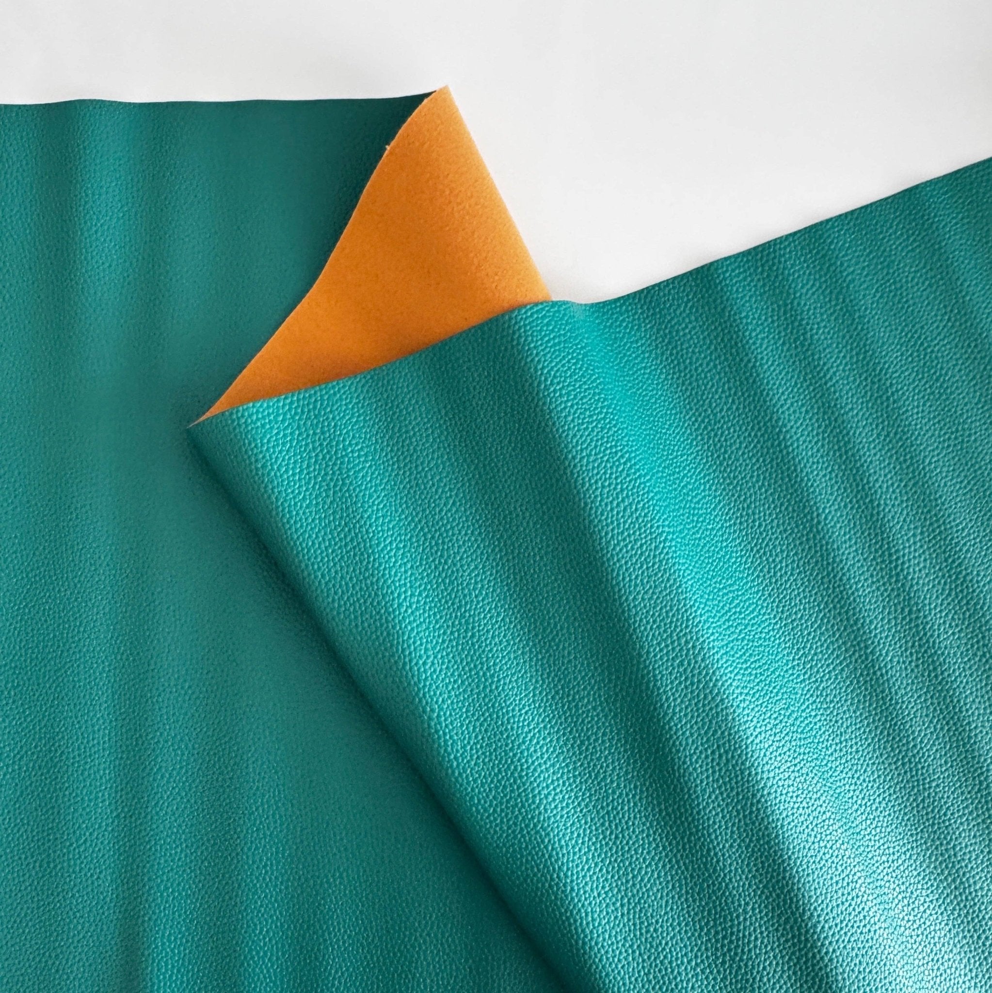 Moonglow Teal Vinyl Roll 17.75" x 53.5" - Boho Fabrics - Vinyl Fabric