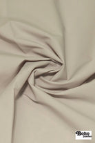 Moonstone Grey Lightweight Cordura Nylon Fabric — Water - Resistant Designer Deadstock - Boho Fabrics - Performance Fabric, Woven