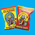 Motorcycle Pete 1/2 Classic & 1/2 BBQ Assortment(2 oz Bag) - Boho Fabrics - 