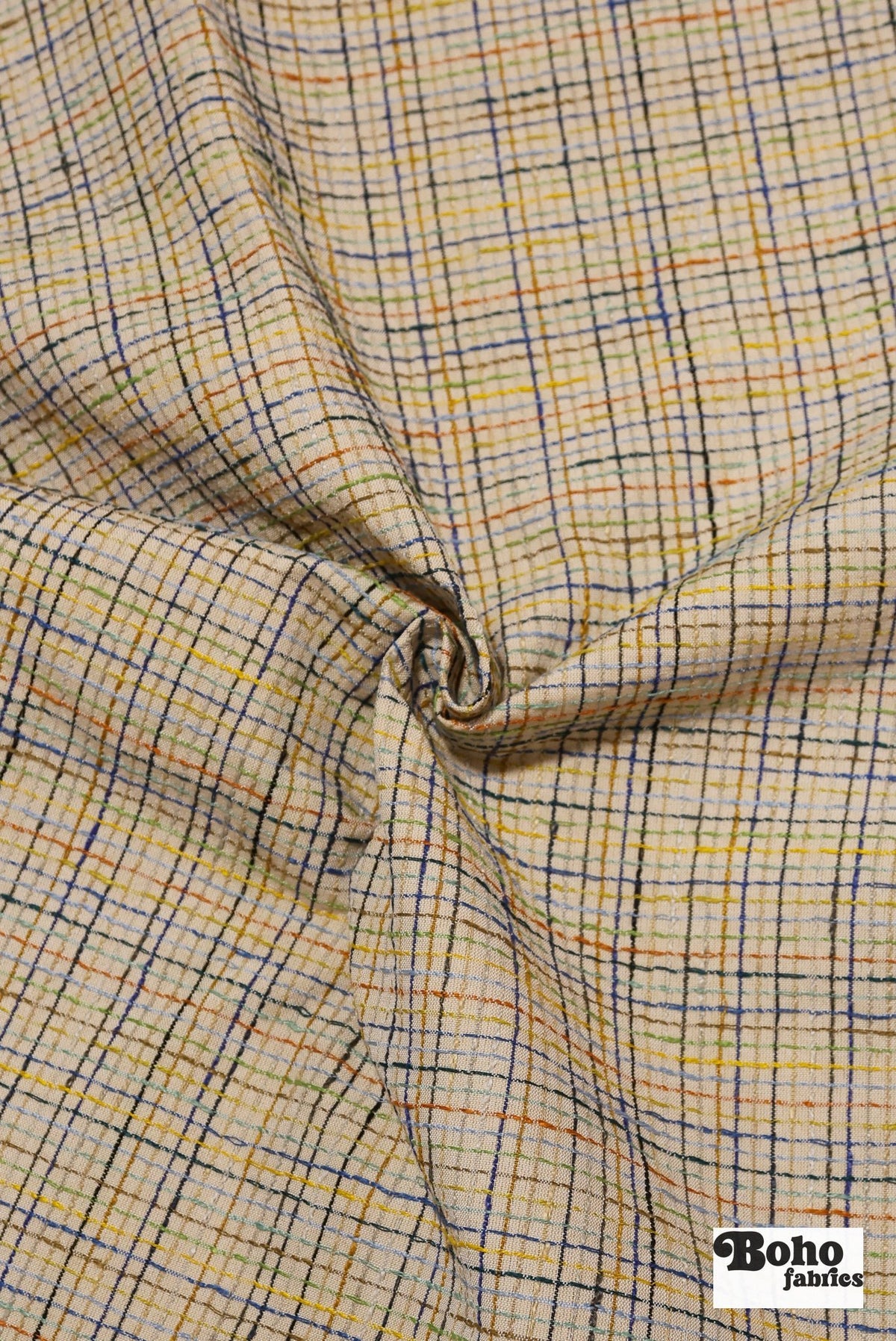 Multicolor Tweed Upholstery Woven Fabric - Boho Fabrics - Home Dec. & Upholstery Fabric