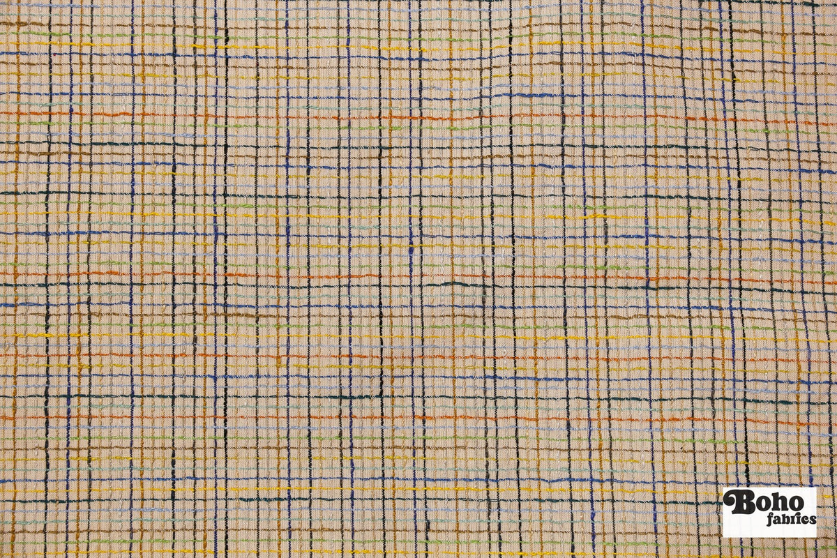 Multicolor Tweed Upholstery Woven Fabric - Boho Fabrics - Home Dec. & Upholstery Fabric