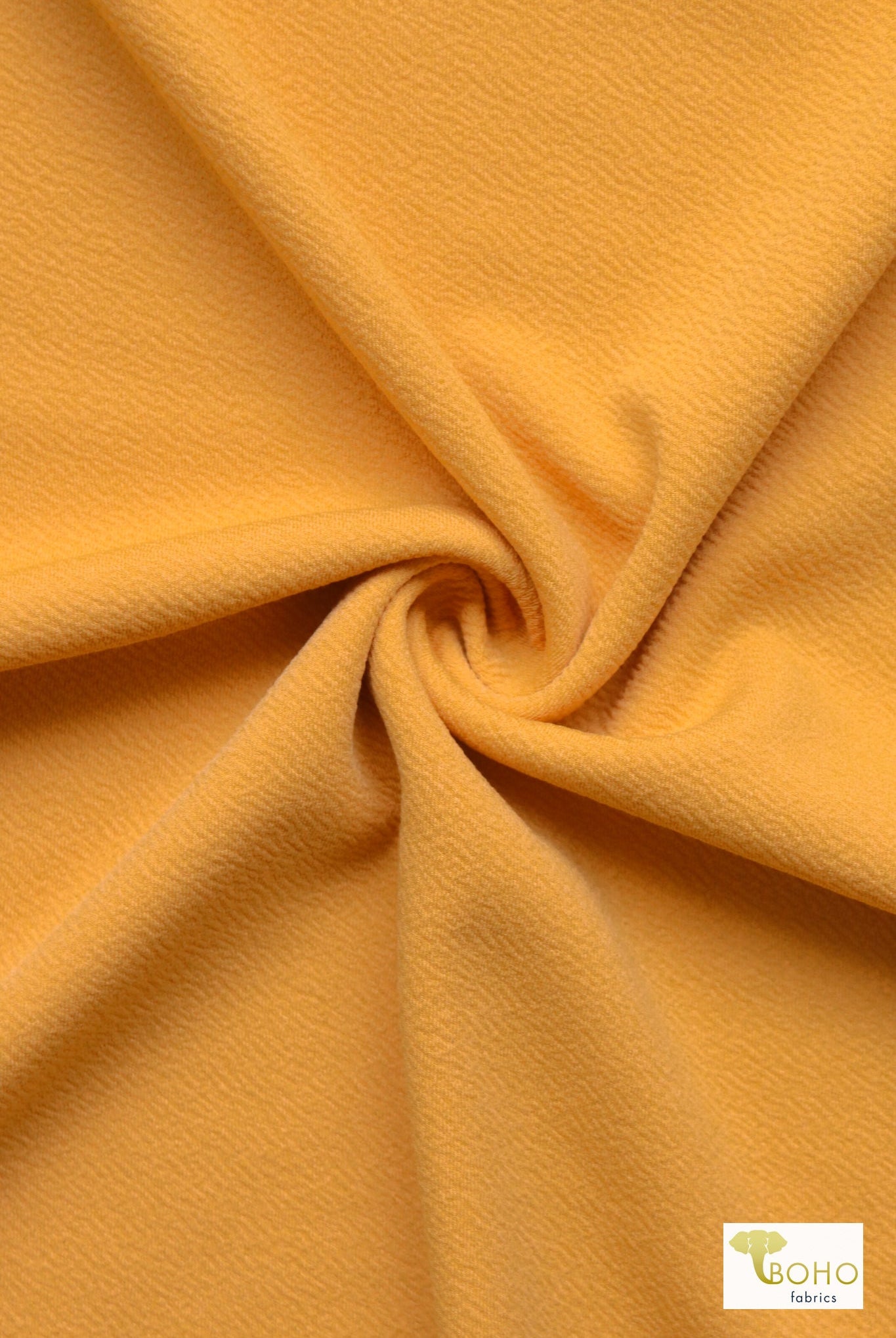 Mustard, Liverpool Knit Fabric - Boho Fabrics