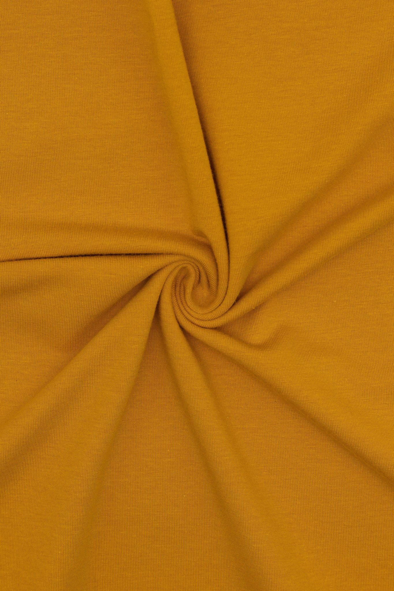 Mustard Yellow, Solid Cotton Spandex Fabric - Boho Fabrics - Cotton Spandex Solid Fabric