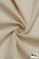 Natural Linen Woven Fabric - Boho Fabrics - Linen, Woven