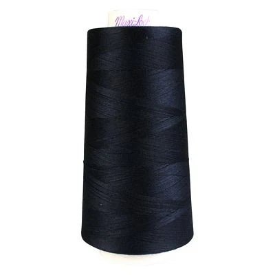 Navy – 3,000 yd Maxi - Lock Polyester Serger Thread - Boho Fabrics - Thread