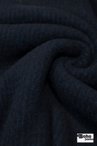 Navy Blue Heather, High Loft Fleece Fabric by Polartec. - Boho Fabrics - Performance Fabrics