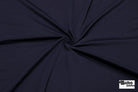 Navy Blue, Nylon Stretch Lining Knit Fabric - Boho Fabrics - Lining