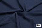 Navy Blue, Rayon Crepe Woven Fabric - Boho Fabrics - Crepe, Woven