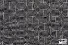 Navy Blue & White Geometric Chevron Diamond Upholstery Woven Fabric - Boho Fabrics - Home Dec. & Upholstery Fabric