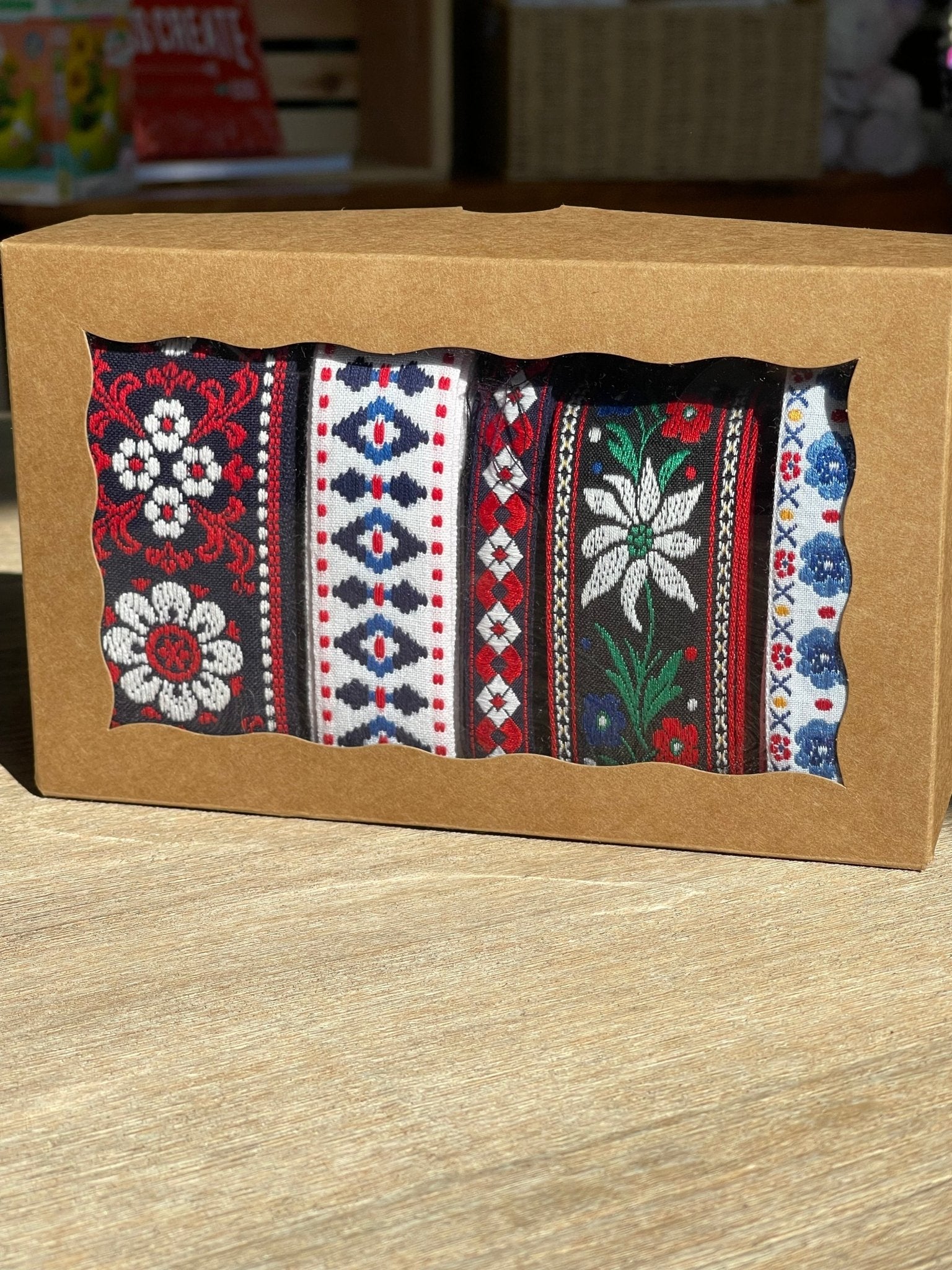 Navy Excellence, Trim Gift Set, 15 Yards - Boho Fabrics - Trims