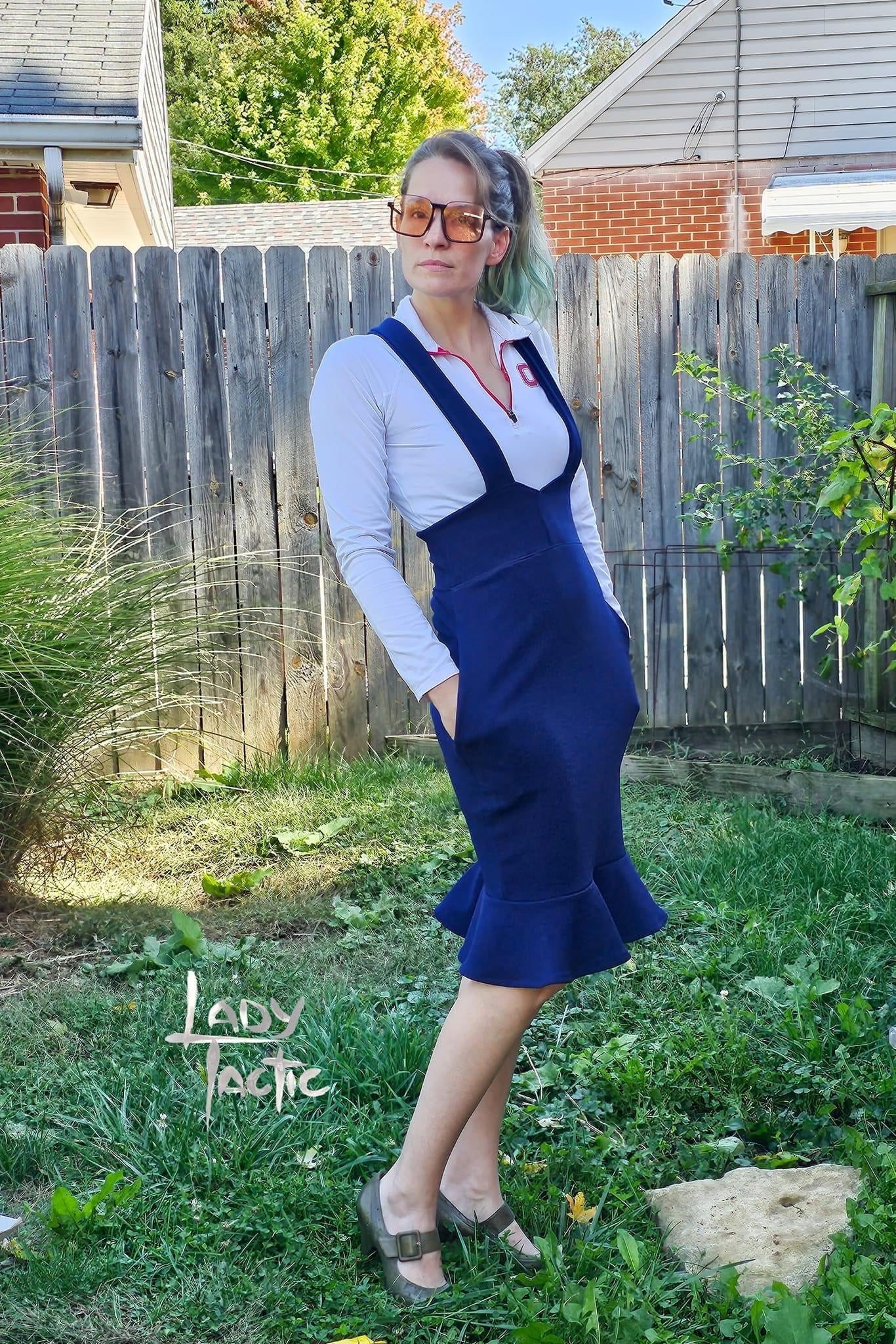 Navy, Liverpool Knit Fabric - Boho Fabrics