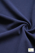 Navy, Liverpool Knit Fabric - Boho Fabrics