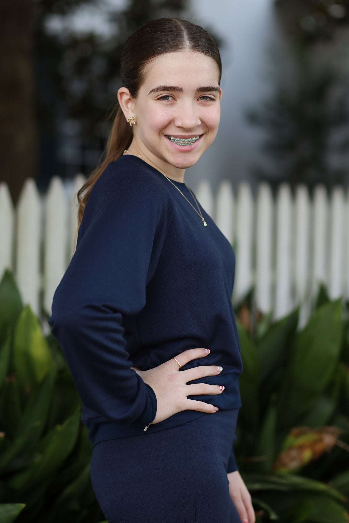 Navy, Solid French Terry Knit Fabric - Boho Fabrics - French Terry Solid Knit