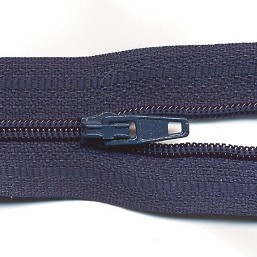 Navy, Sullivans Make - A - Zipper Kit, 5.5 Yards - 12 Zipper Pulls - Boho Fabrics - Zippers