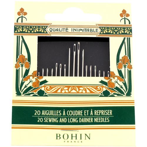 Needle Book 20ct, Vintage Inspired by Bohin - Boho Fabrics - 