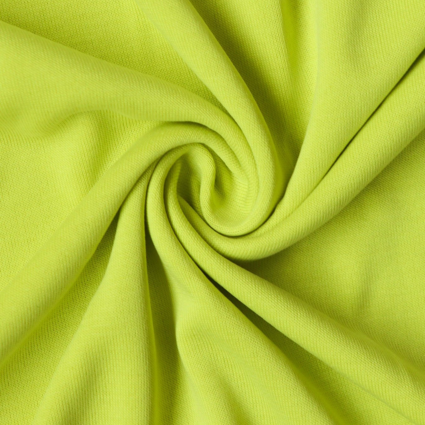 Neon Yellow, Solid Cupro Knit Fabric - Boho Fabrics - Cupro, Knit Fabric