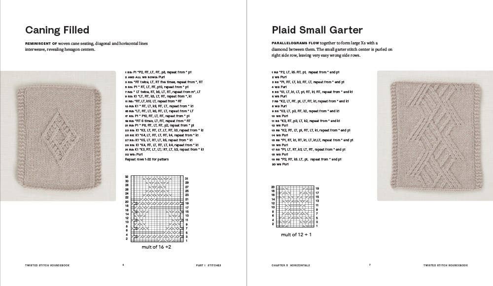 Norah Gaughan's Twisted Stitch Sourcebook - Boho Fabrics - Books