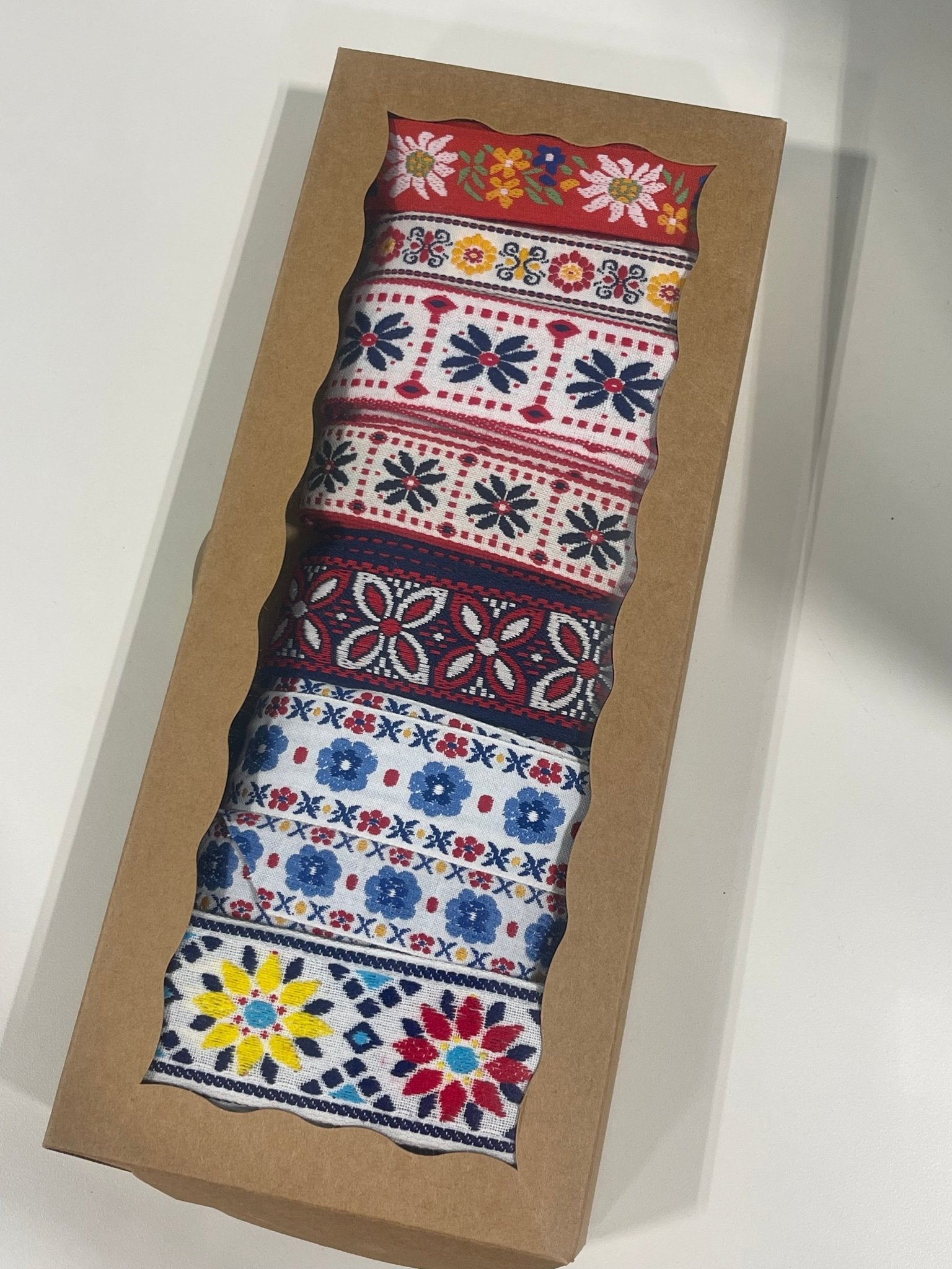 Nordic Bloom, Trim Gift Set, 24 Yards - Boho Fabrics - Trims