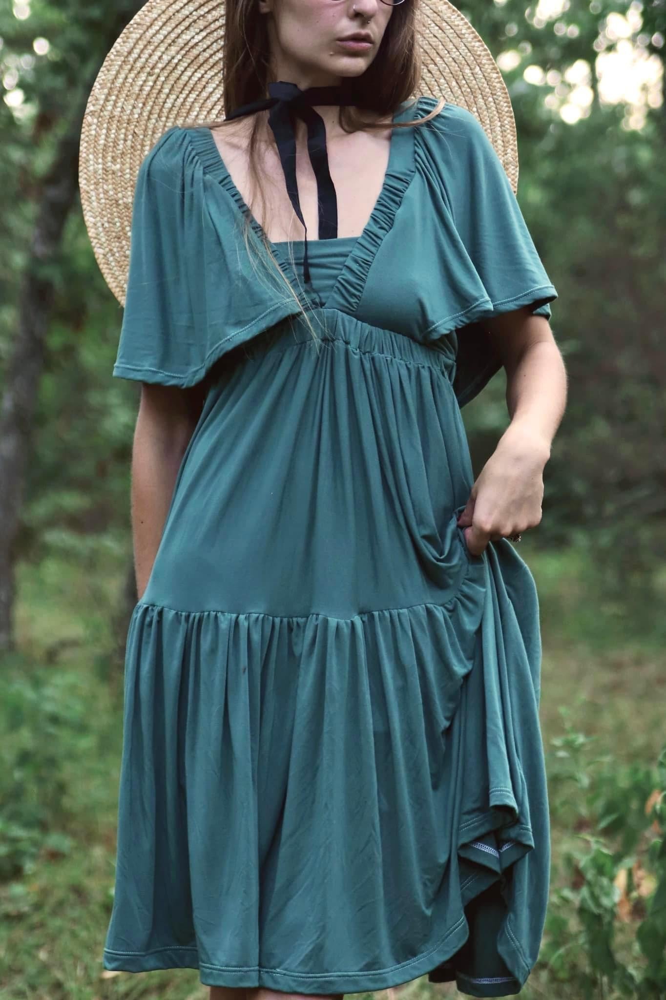 North Atlantic, Modal. Solid Rayon Spandex Fabric - Boho Fabrics