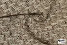 Oatmeal Basketweave Wool Coating Woven Fabric - Boho Fabrics - Wool Coating, Woven