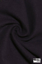 Obsidian Violet Wool Coating Woven Fabric - Boho Fabrics - Wool Coating, Woven