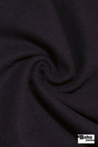 Obsidian Violet Wool Coating Woven Fabric - Boho Fabrics - Wool Coating, Woven