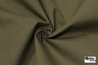 Olive, Deadstock Cotton Canvas Woven Fabric - Boho Fabrics - Canvas Fabric