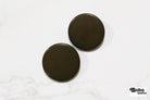 Olive Green, Mod Gambit, Shank Button. Available in 15mm, 18mm, 20mm, 25mm - Boho Fabrics - Buttons & Snaps