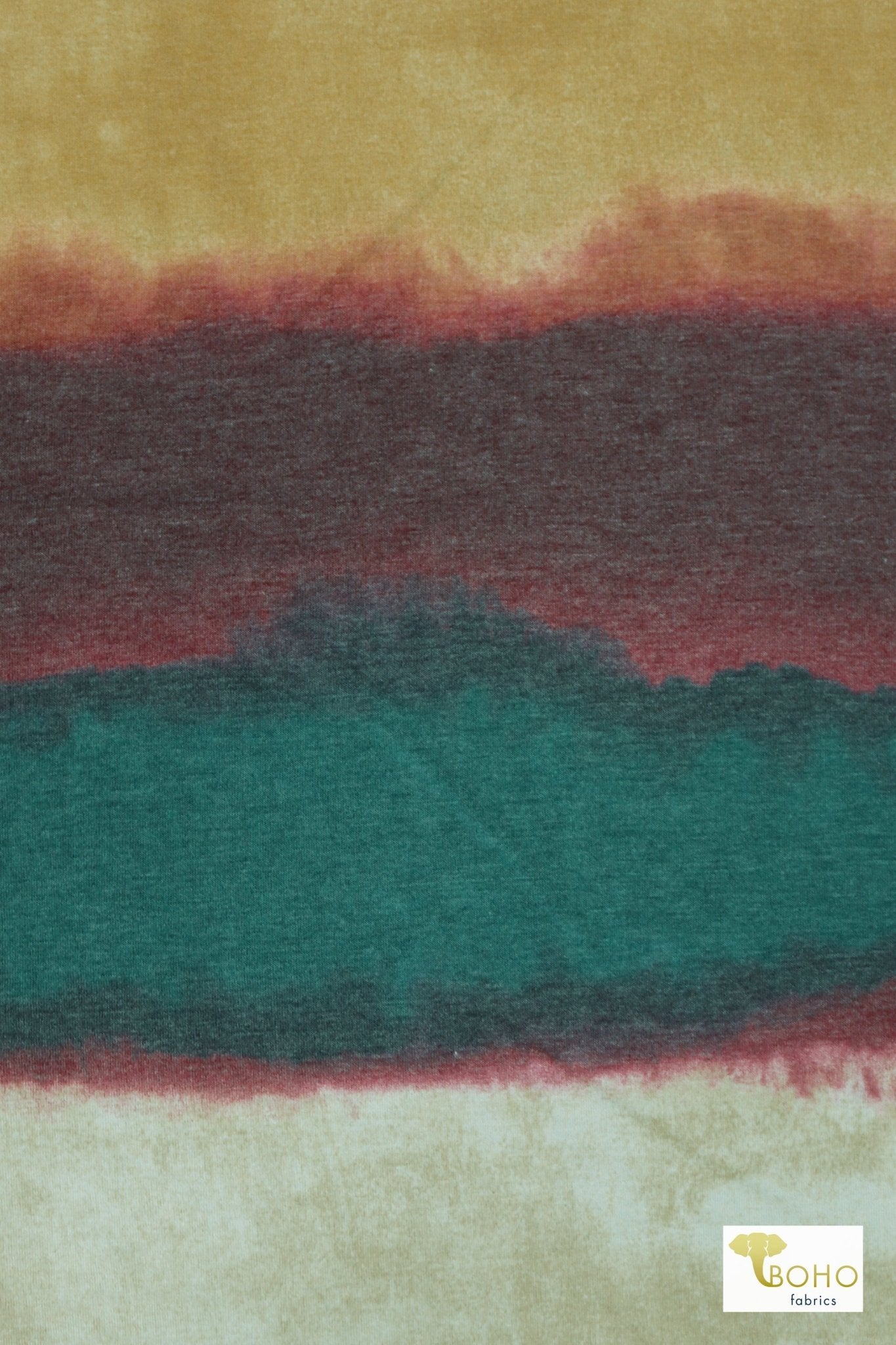 Ombre Desert Jersey Knit - Boho Fabrics