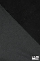 Onyx Black, Velveteen Woven Fabric - Boho Fabrics - Home Dec. & Upholstery Fabric