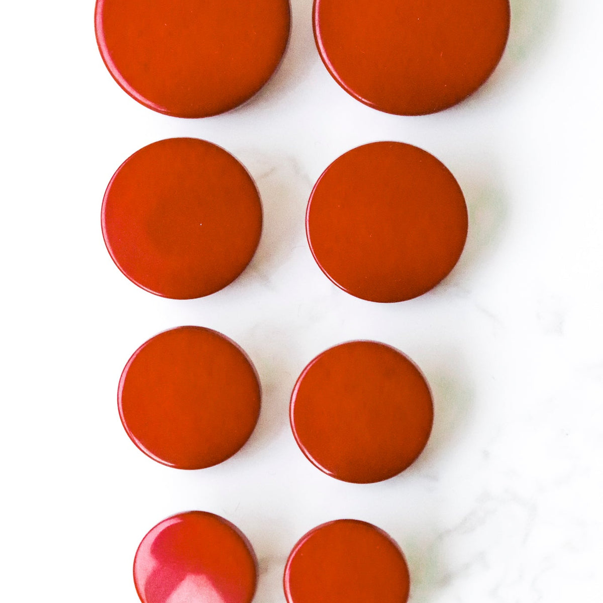 Orange, Mod Gambit, Shank Button. Available in 15mm, 18mm, 20mm, 25mm ...