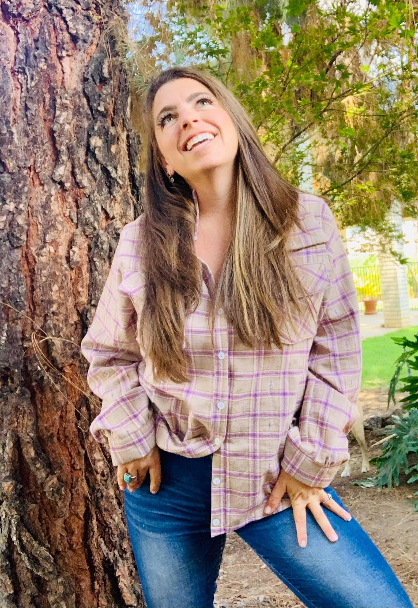 Orchid - Desert Dobby, Woven Cotton Flannel - Boho Fabrics