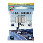 Organ Universal Size 110/18 Needles 5pk - Boho Fabrics - Sewing Needles