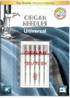 Organ Universal Size 70/10 Needles 5pk - Boho Fabrics - Sewing Needles