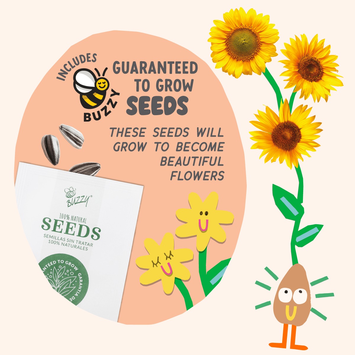 Paint & Grow - Banana - Boho Fabrics - Art & Craft Kits