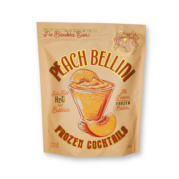 Peach Bellini, Noble Mick's Frozen Cocktail Drink Mix - Boho Fabrics - Holiday Gifts