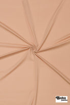 Peach, Nylon Stretch Lining Knit Fabric - Boho Fabrics - Lining
