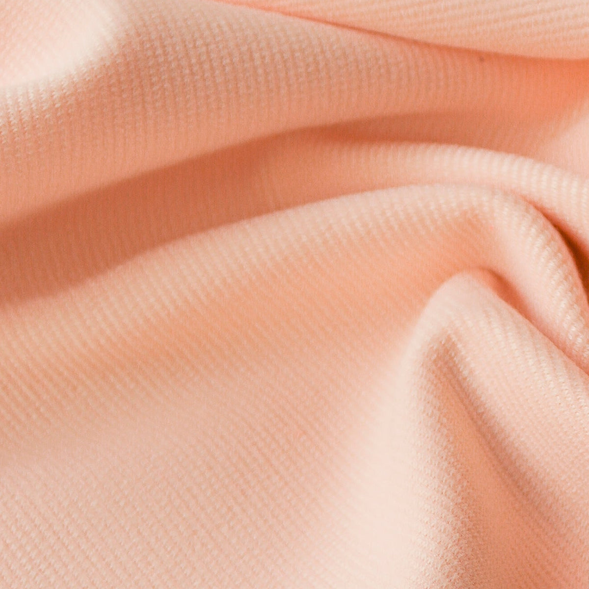 Peach Ottoman Rib Knit – Textured Fabric at Boho Fabrics