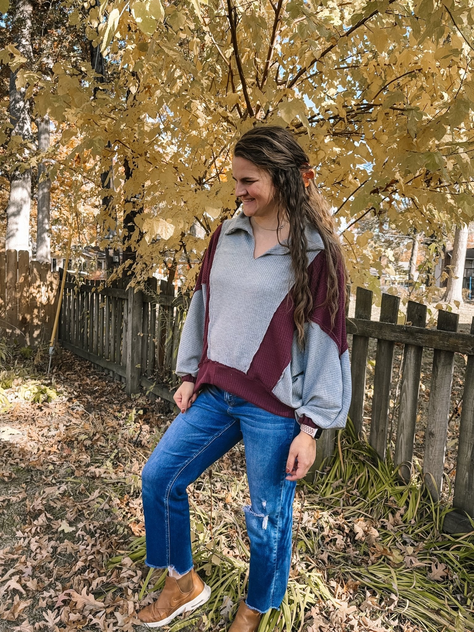 Pebble Gray, Waffle Knit Fabric - Boho Fabrics - Waffle Knits