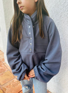 Periwinkle, Polartec Power Air. Insulating Eco - Friendly, Performance Knit Fabric - Boho Fabrics - Performance Fabrics