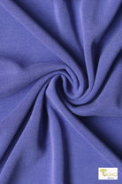 Periwinkle, Solid Cupro Knit Fabric - Boho Fabrics - Cupro, Knit Fabric
