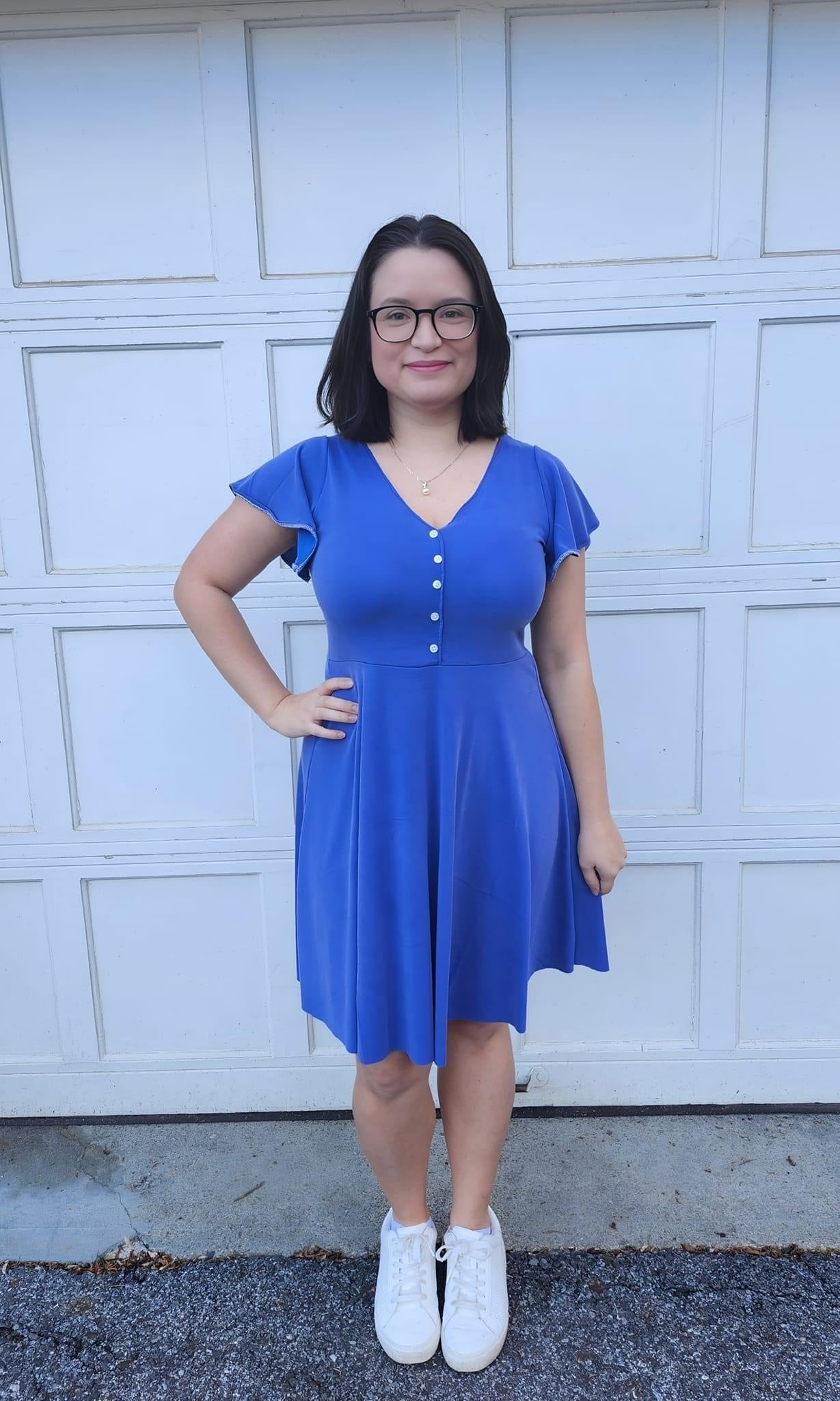 Periwinkle, Solid Cupro Knit Fabric - Boho Fabrics - Cupro, Knit Fabric