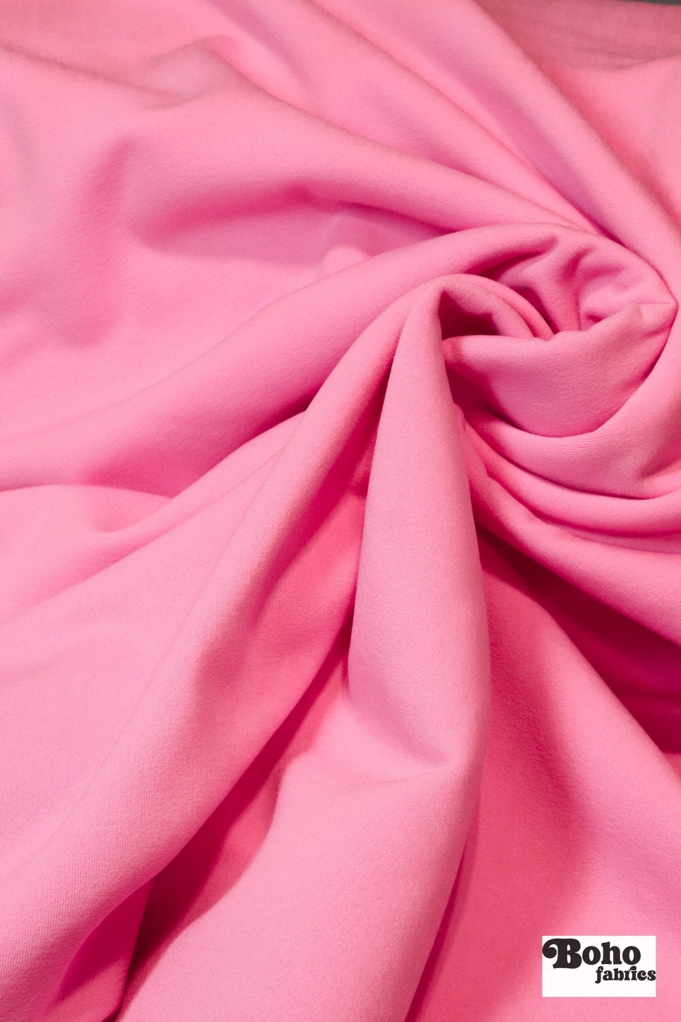 Petal Pink, Power Stretch Pro Fleece - Backed Performance Fabric - Boho Fabrics - Performance Fabrics
