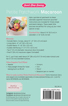 Petite Patchwork Macaroon, Sewing Pattern with Hardware - Boho Fabrics - Sewing Patterns