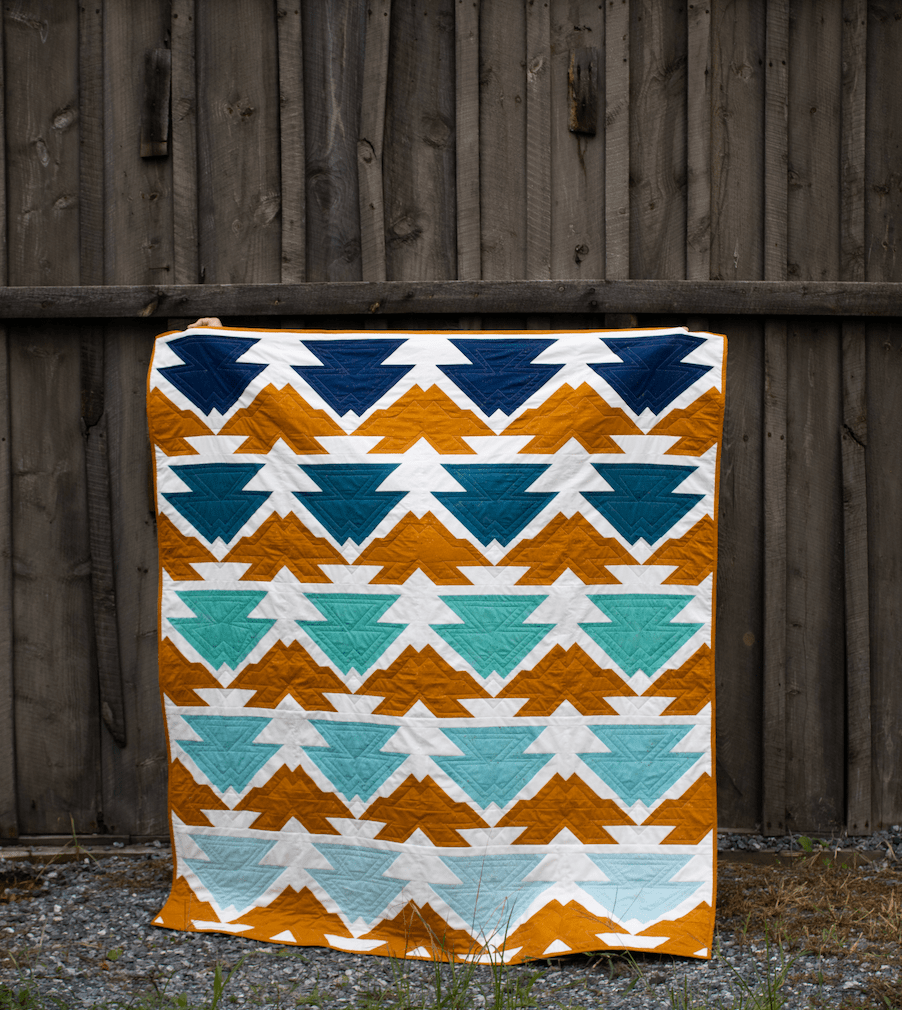 Piedmont Quilt Pattern - Boho Fabrics - Sewing Patterns