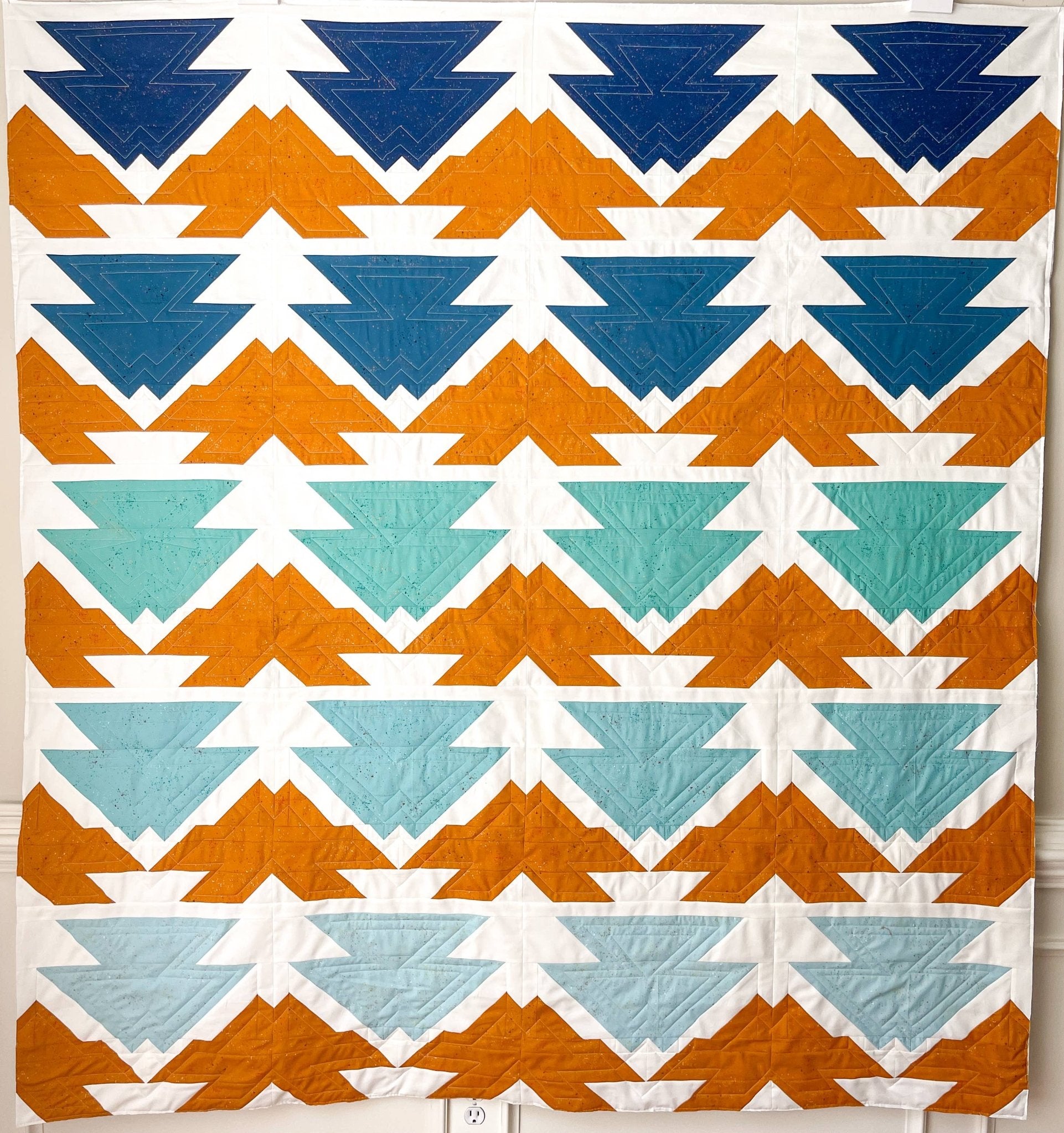 Piedmont Quilt Pattern - Boho Fabrics - Sewing Patterns
