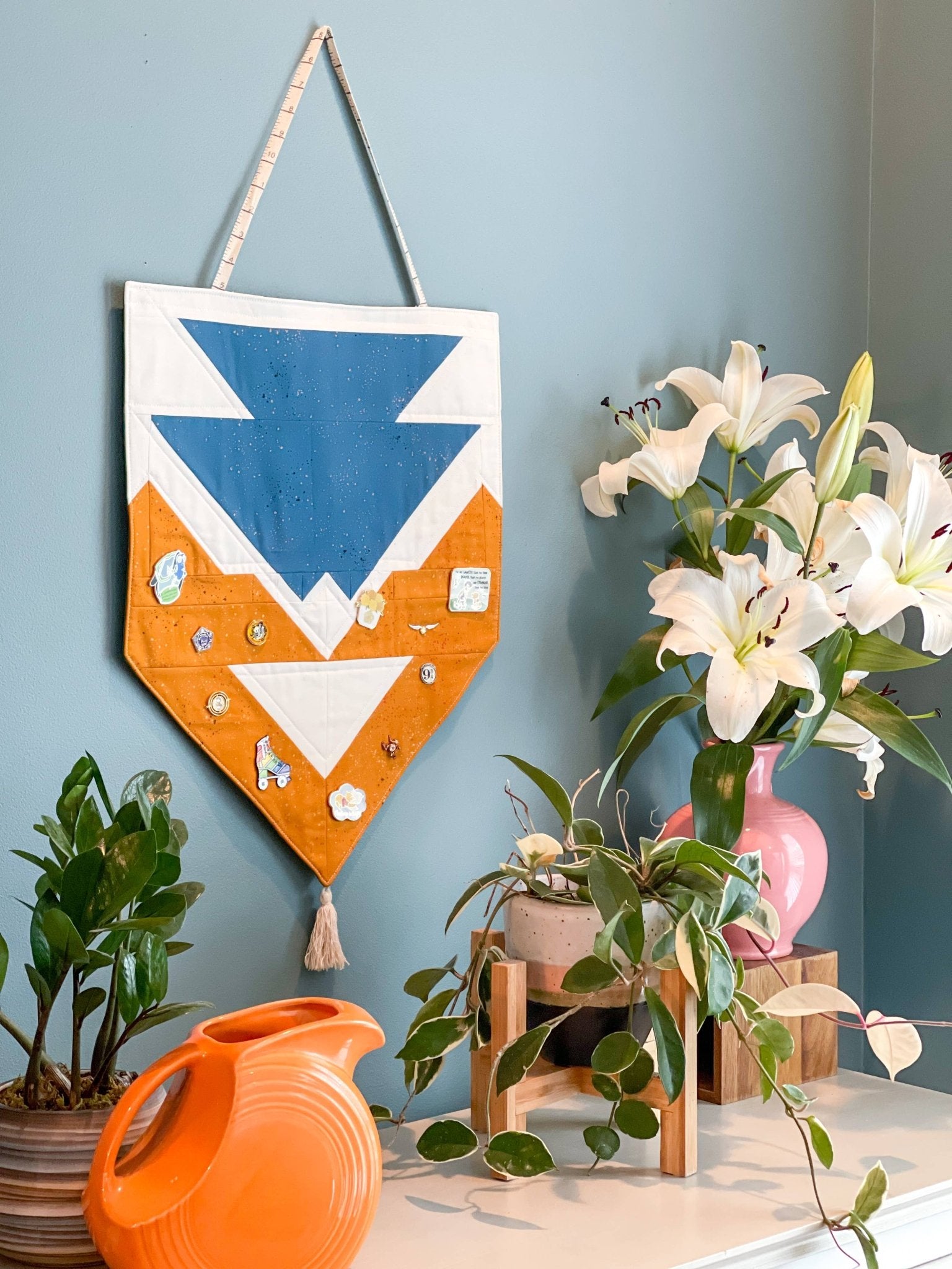 Piedmont Quilt Pattern - Boho Fabrics - Sewing Patterns