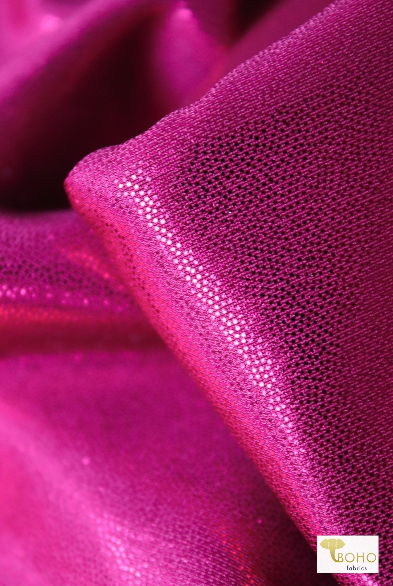 Pink Disco, Athletic Knit (Slightly Flawed) - Boho Fabrics