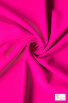 Pink Hottie, Scuba Crepe - Boho Fabrics