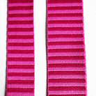 Pink Jacquard Woven Stripes Webbing – 1.5" Wide, Sold Per Yard. - Boho Fabrics - Bag Making Supplies